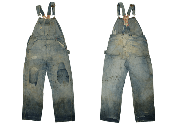 Blue Bell Overall with Anvil Suspenders Circa 1940