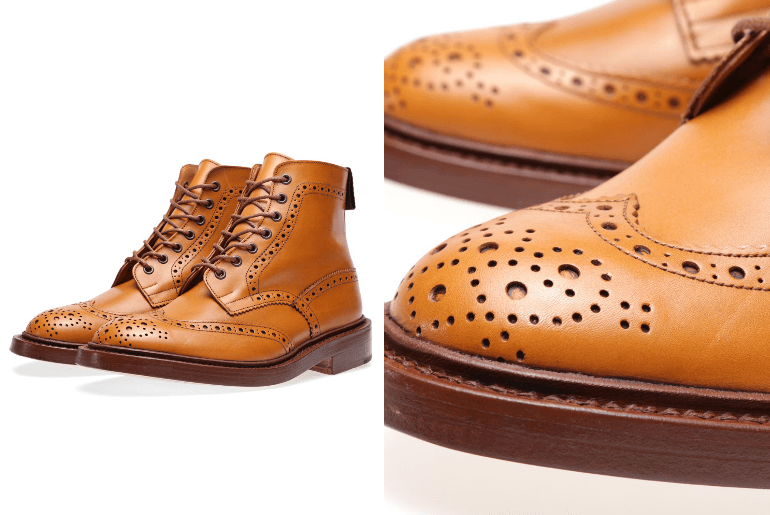 Trickers Storm Welt Boot Construction